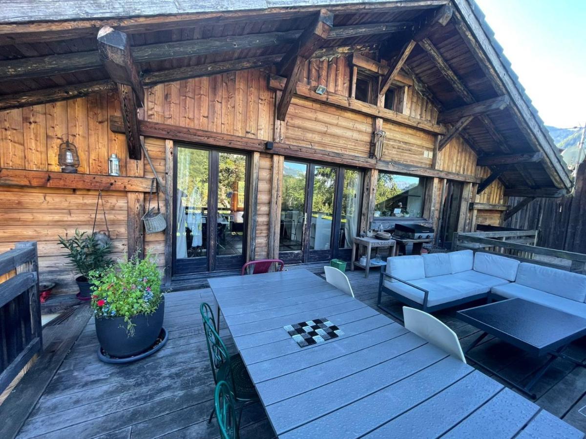 Magnifique Chalet Dans La Vallee De Chamonix Серво Экстерьер фото