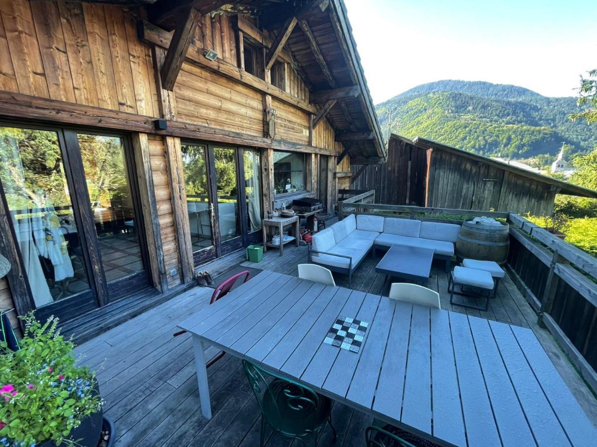 Magnifique Chalet Dans La Vallee De Chamonix Серво Экстерьер фото